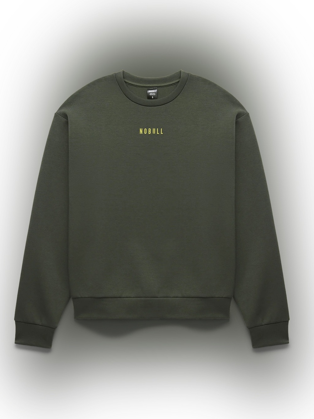 NWT NOBULL Olive Green Women's Elements Crew